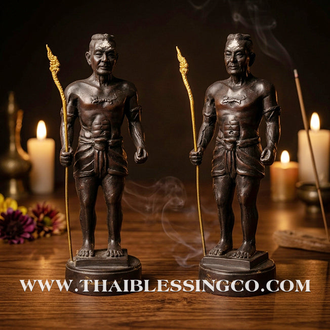 🏛️ Sacred "Pu Som Bandan Sap" (The Grand Treasurer Spirit) – Grand Altar Edition: Arjan Weeruthep Yan Khru Prasit – The Divine Engine for Infinite Wealth Accumulation, Sovereign Protection, and Unstoppable Life Elevation!