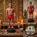 🏛️ Sacred "Pu Som Bandan Sap" (The Grand Treasurer Spirit) – Hand-Painted Bronze Edition: Arjan Weeruthep Yan Khru Prasit – The Divine Engine for Infinite Wealth Accumulation, Sovereign Protection, and Unstoppable Life Elevation!