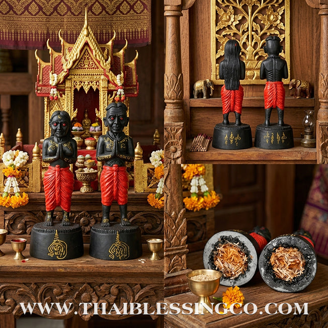 👵👴 Sacred "Pu Ya Hong Phrai" (Grand Ancestral Spirits) – Altar Edition: Pu Dev – The Divine Engine for Ancestral Fortune, Extreme Magnetism, and Unstoppable Life Elevation!