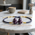 ✨🕉️ Sacred "Purple Sparkle" Bronze Mae Setthi (Millionaire Nang Kwak) Sphere – Luang Ta Ruam, Wat Khok Samran (2019 Exclusive) – The Ultimate Lanna-Style Talisman for Trade Dominance, Infinite Wealth, and Universal Compassion
