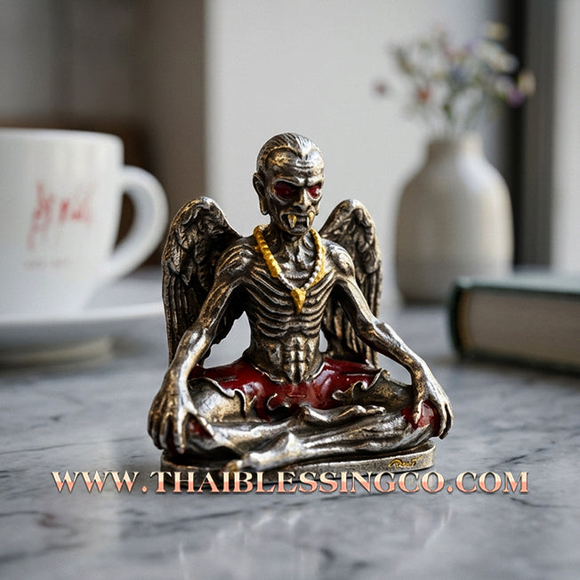 😈 Sacred "Puu Kai Kaew" (The Sovereign Master of Wisdom) – Blackened Chanuan Bronze: Arjan Narn Kong (Kongsak) Mon Lanna Edition (2023) – The Ultimate Tool for Rapid Financial Gain, Sovereign Influence, and Unstoppable Destiny!