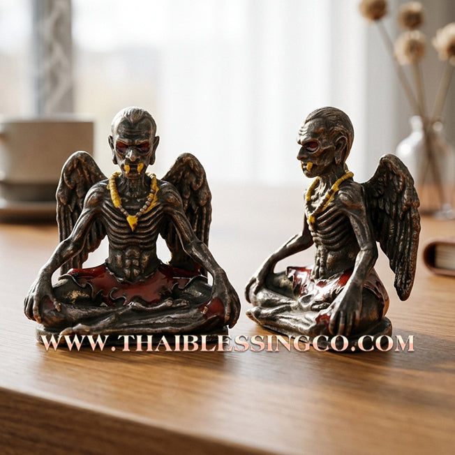 😈 Sacred "Puu Kai Kaew" (The Sovereign Master of Wisdom) – Blackened Chanuan Bronze: Arjan Narn Kong (Kongsak) Mon Lanna Edition (2023) – The Ultimate Tool for Rapid Financial Gain, Sovereign Influence, and Unstoppable Destiny!