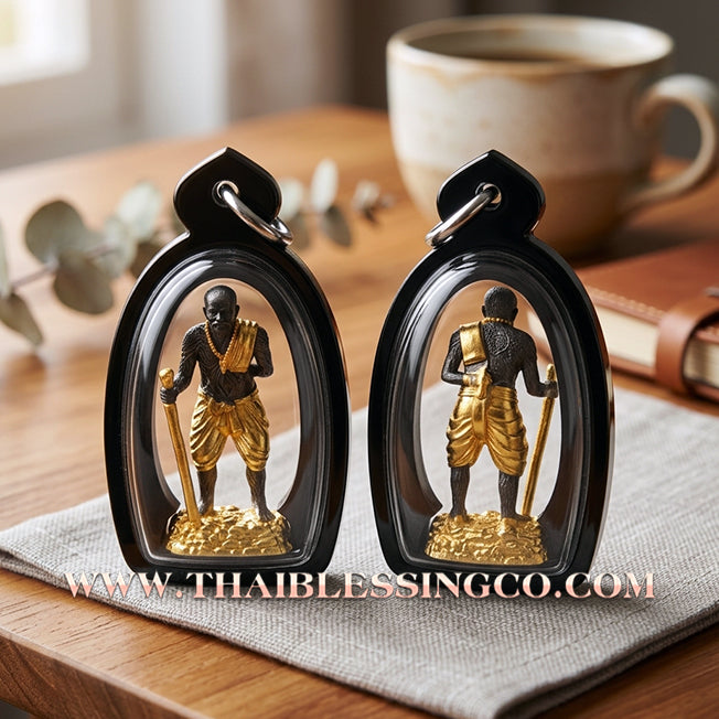 🏮 Sacred "Puu Thuat Thong" (The Golden Eternal Master) – Gold-Plated Khan Long Hin Bronze: Phra Arjan Rorn Siri, Wat Phu Khao Thong (2024) – The Ultimate Guardian for Absolute Sovereign Power, Miraculous Protection, and Unstoppable Fortune!