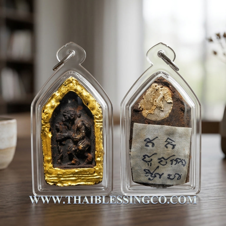 ✨ Sacred Requester of Destiny: Juchok 'The Great Petitioner' Amulet – Ancient Jindamanee Powder Talisman for Infinite Luck, Love, and Abundance (2018 Edition by Arjan Somsak)