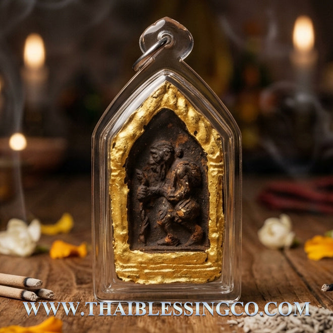 ✨ Sacred Requester of Destiny: Juchok 'The Great Petitioner' Amulet – Ancient Jindamanee Powder Talisman for Infinite Luck, Love, and Abundance (2018 Edition by Arjan Somsak)