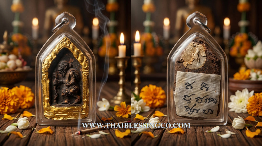 ✨ Sacred Requester of Destiny: Juchok 'The Great Petitioner' Amulet – Ancient Jindamanee Powder Talisman for Infinite Luck, Love, and Abundance (2018 Edition by Arjan Somsak)