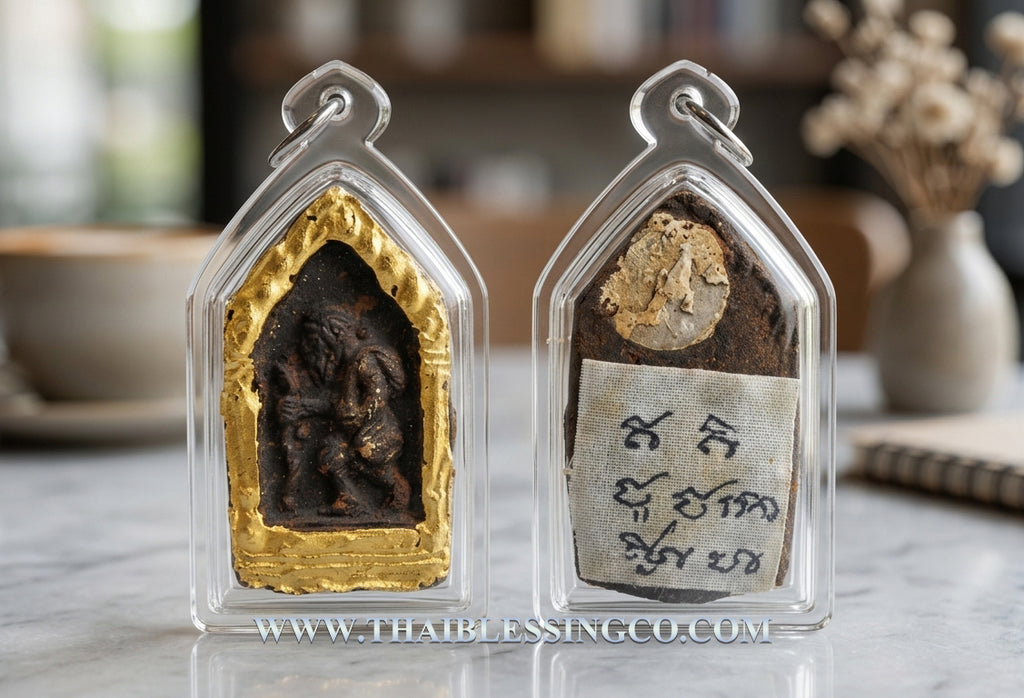 ✨ Sacred Requester of Destiny: Juchok 'The Great Petitioner' Amulet – Ancient Jindamanee Powder Talisman for Infinite Luck, Love, and Abundance (2018 Edition by Arjan Somsak)