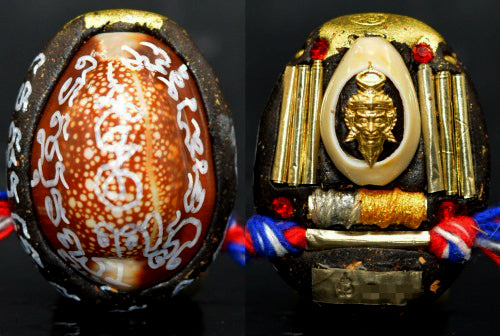 🐚 Sacred "Rich & Lucky" Bia Gae Hermit Medallion - The Ultimate Destiny Shield & Wealth Magnet (2026 Sovereign Edition) - Blessed by Luang Pu Yen, Wat Kaeng Sadao