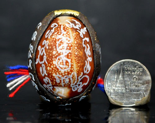 🐚 Sacred "Rich & Lucky" Bia Gae Hermit Medallion - The Ultimate Destiny Shield & Wealth Magnet (2026 Sovereign Edition) - Blessed by Luang Pu Yen, Wat Kaeng Sadao