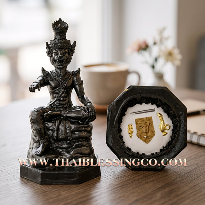 🐯 Sacred "Rusi Na Suea" (The Tiger-Faced Sage) – Altar Edition: Luang Pho Wichai, Wat Uthumphon (2025) – The Sovereign Engine for Dominant Authority, Accelerated Wealth, and Unstoppable Protection!