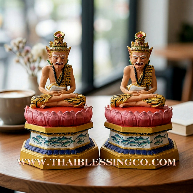 ✨🧘‍♂️ Sacred "Rusi Narai" (The Avatar Sage of Protection & Abundance) – Grand Altar Edition: Luang Pho Samchai, Wat Don Kradi (2023) – The Sovereign Engine for Infinite Prosperity, Supreme Influence, and Absolute Destiny Command!