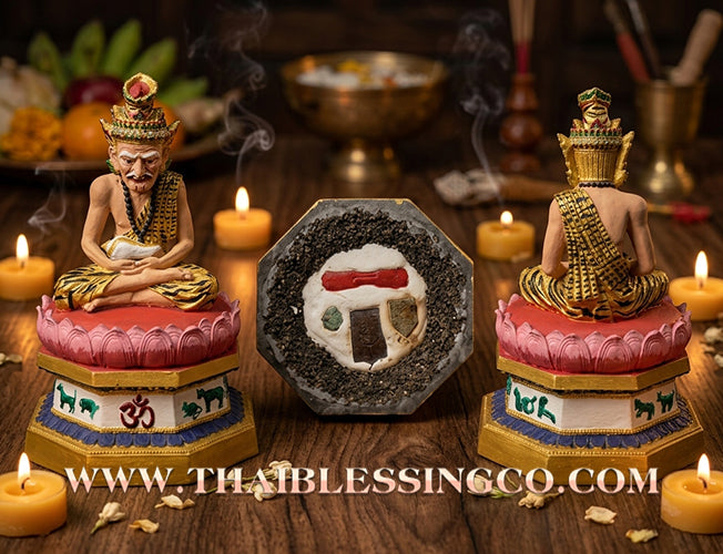 ✨🧘‍♂️ Sacred "Rusi Narai" (The Avatar Sage of Protection & Abundance) – Grand Altar Edition: Luang Pho Samchai, Wat Don Kradi (2023) – The Sovereign Engine for Infinite Prosperity, Supreme Influence, and Absolute Destiny Command!
