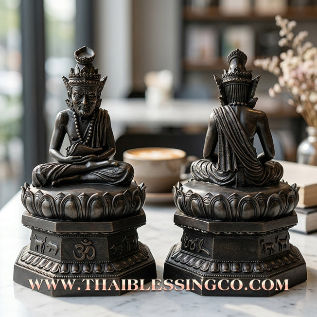 🧘‍♂️ Sacred "Rusi Narai" (The Avatar Sage of Protection & Prosperity) – Grand Altar Edition: Luang Pho Wichai, Wat Uthumphon (2015) – The Sovereign Engine for Infinite Abundance, Supreme Influence, and Absolute Destiny Protection!