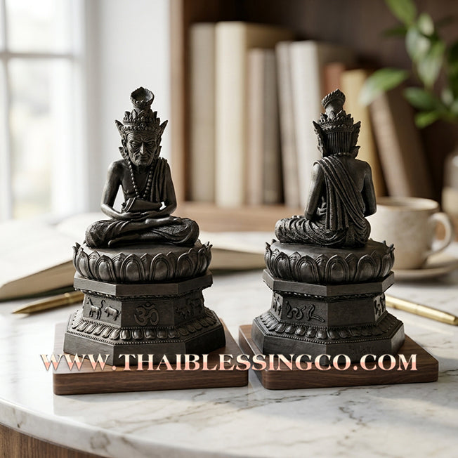 🧘‍♂️ Sacred "Rusi Narai" (The Avatar Sage of Protection & Prosperity) – Grand Altar Edition: Luang Pho Wichai, Wat Uthumphon (2015) – The Sovereign Engine for Infinite Abundance, Supreme Influence, and Absolute Destiny Protection!