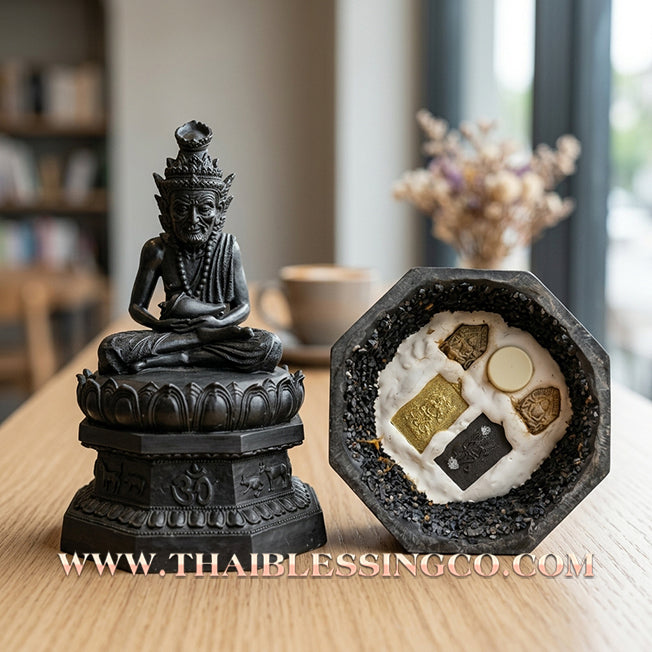 🧘‍♂️ Sacred "Rusi Narai" (The Avatar Sage of Protection & Prosperity) – Grand Altar Edition: Luang Pho Wichai, Wat Uthumphon (2015) – The Sovereign Engine for Infinite Abundance, Supreme Influence, and Absolute Destiny Protection!