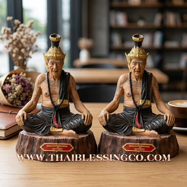 ✨🧘‍♂️ Sacred "Rusi Narot" (The Celestial Grandmaster) – Grand Altar Edition: Arjan Sanoh, Puttha Wet Yantra Institution (2023) – The Sovereign Engine for Infinite Wisdom, Supreme Authority, and Absolute Financial Mastery!