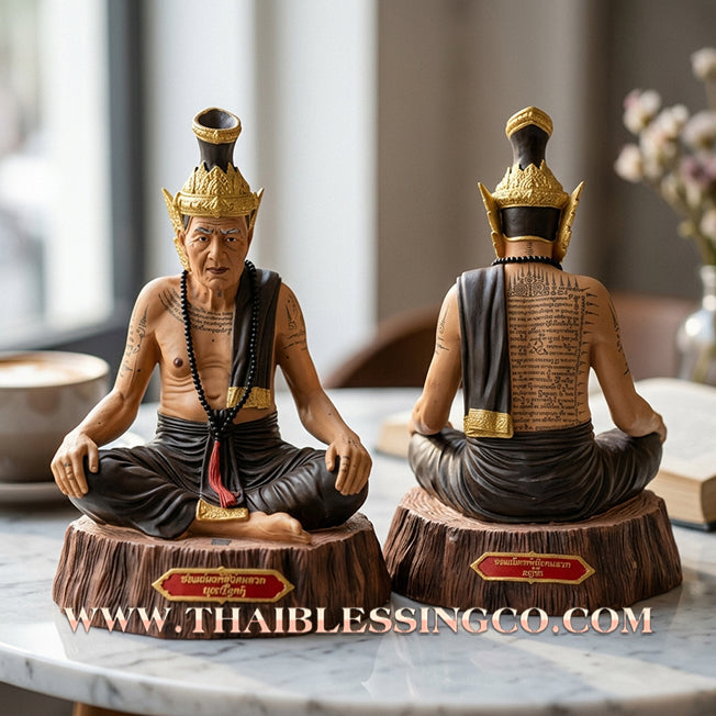 ✨🧘‍♂️ Sacred "Rusi Narot" (The Celestial Grandmaster) – Grand Altar Edition: Arjan Sanoh, Puttha Wet Yantra Institution (2023) – The Sovereign Engine for Infinite Wisdom, Supreme Authority, and Absolute Financial Mastery!