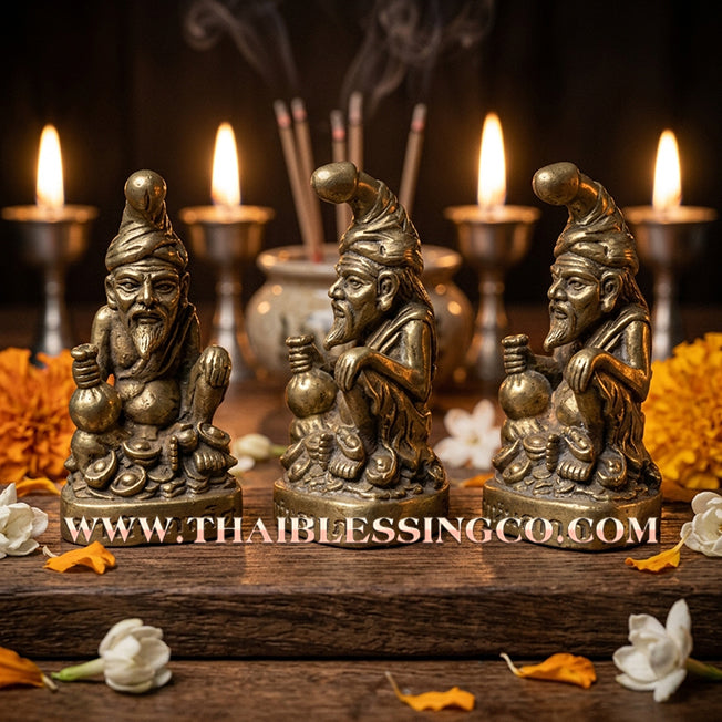 🦉 Sacred "Rusi Nok Khed" (The Mystic Owl Sage) – Samrit Bronze Altar Edition: Arjan Plian Hatyanon (2023) – The Supernatural Engine for Mesmerizing Attraction, Hidden Wealth, and Unstoppable Trade Charisma!
