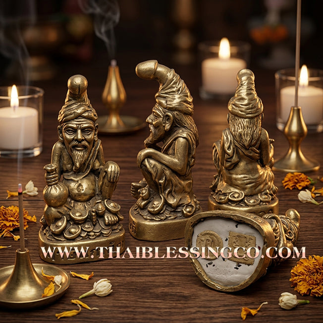 🦉 Sacred "Rusi Nok Khed" (The Mystic Owl Sage) – Samrit Bronze Altar Edition: Arjan Plian Hatyanon (2023) – The Supernatural Engine for Mesmerizing Attraction, Hidden Wealth, and Unstoppable Trade Charisma!