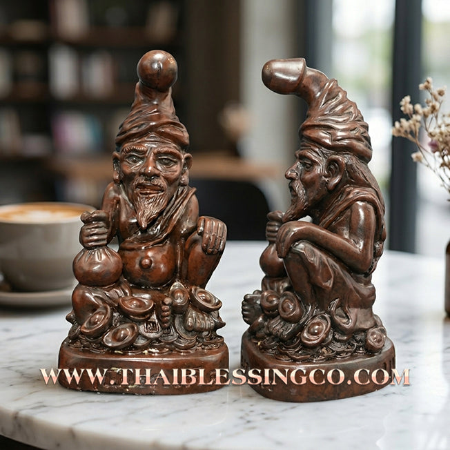 🦉 Sacred "Rusi Nok Khed" (The Mystic Owl Sage) – Samrit Bronze Grand Altar Edition: Arjan Plian Hatyanon (2023) – The Supernatural Engine for Mesmerizing Attraction, Hidden Wealth, and Unstoppable Trade Charisma!