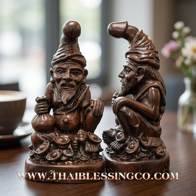 🦉 Sacred "Rusi Nok Khed" (The Mystic Owl Sage) – Samrit Bronze Grand Altar Edition: Arjan Plian Hatyanon (2023) – The Supernatural Engine for Mesmerizing Attraction, Hidden Wealth, and Unstoppable Trade Charisma!