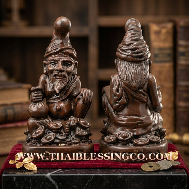 🦉 Sacred "Rusi Nok Khed" (The Mystic Owl Sage) – Samrit Bronze Grand Altar Edition: Arjan Plian Hatyanon (2023) – The Supernatural Engine for Mesmerizing Attraction, Hidden Wealth, and Unstoppable Trade Charisma!
