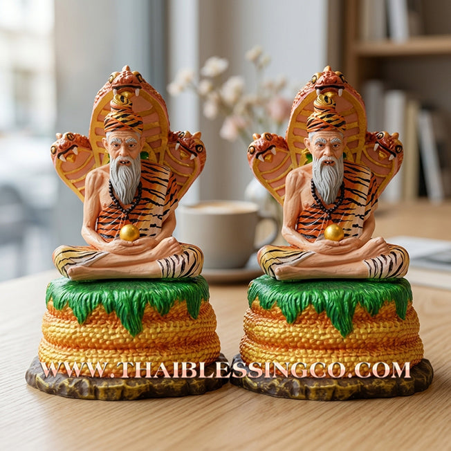 🐍 Sacred "Rusi Phuchong" (The Naga Sage) – Grand Altar Edition: Luang Pu Thongwan, Wat Pho Kham (2023) – The Sovereign Engine for Underwater Wealth, Supreme Authority, and Absolute Destiny Command!