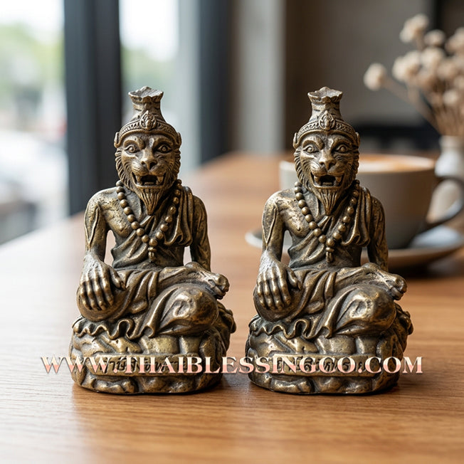 🐯 Sacred "Rusi Puchao Samingphrai" (The Tiger-Faced Sorcerer Sage) – Pure Chanuan Alchemical Edition: Phra-Arjan Supphasit, Wat Bang Namchon (2021) – The Ultimate Engine for Hypnotic Attraction, Dominant Wealth, and Absolute Occult Protection!
