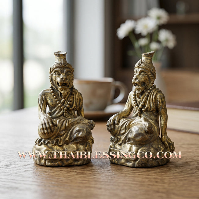 🐯 Sacred "Rusi Puchao Samingphrai" (The Tiger-Faced Sorcerer Sage) – Pure Chanuan Alchemical Edition: Phra-Arjan Supphasit, Wat Bang Namchon (2021) – The Ultimate Engine for Hypnotic Attraction, Dominant Wealth, and Absolute Occult Protection!