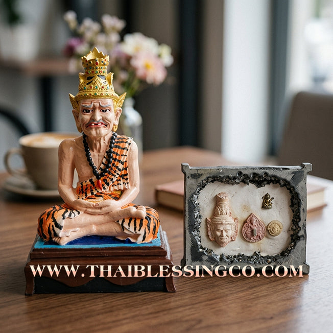 🧘‍♂️ Sacred "Rusi" (The Ascetic Sage) – Grand Altar Edition: Luang Pho Khen, Wat Ko (2015) – The Sovereign Engine for Infinite Wisdom, Financial Dominance, and Absolute Protection!