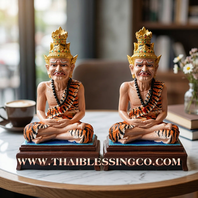 🧘‍♂️ Sacred "Rusi" (The Ascetic Sage) – Grand Altar Edition: Luang Pho Khen, Wat Ko (2015) – The Sovereign Engine for Infinite Wisdom, Financial Dominance, and Absolute Protection!