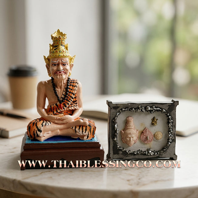 🧘‍♂️ Sacred "Rusi" (The Ascetic Sage) – Grand Altar Edition: Luang Pho Khen, Wat Ko (2015) – The Sovereign Engine for Infinite Wisdom, Financial Dominance, and Absolute Protection!