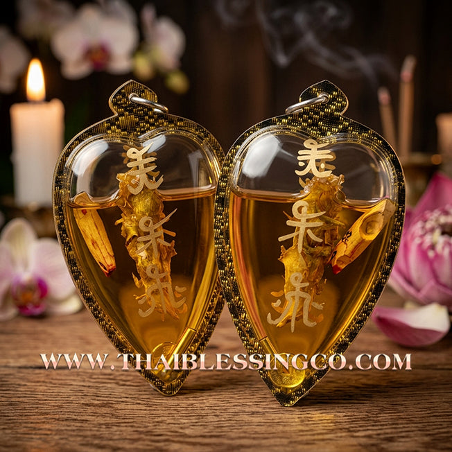 🐦 Sacred "Salika Thep Ramluek" (The Divine Celestial Salika) – Infused with Sacred Thep Ramluek Blossoms: Kruba Baeng, Wat Ban Tanot (2024) – The Ultimate Engine for Hypnotic Attraction, Golden-Tongued Negotiation, and Unstoppable Business Charisma!
