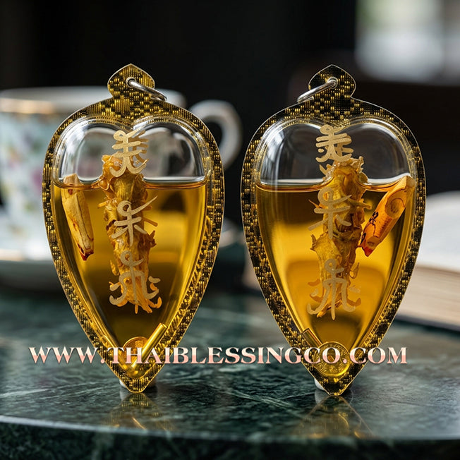 🐦 Sacred "Salika Thep Ramluek" (The Divine Celestial Salika) – Infused with Sacred Thep Ramluek Blossoms: Kruba Baeng, Wat Ban Tanot (2024) – The Ultimate Engine for Hypnotic Attraction, Golden-Tongued Negotiation, and Unstoppable Business Charisma!