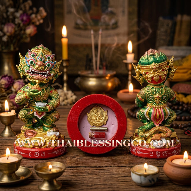 ✨🔥 Sacred Si Hu Ha Ta (The Deity of Great Fortune) – Maha Heng Edition Kruba Kamfan, Wat Ko Choke (2023) – The High-Velocity Engine for Extraordinary Wealth, Sovereign Aura, and Absolute Victory!