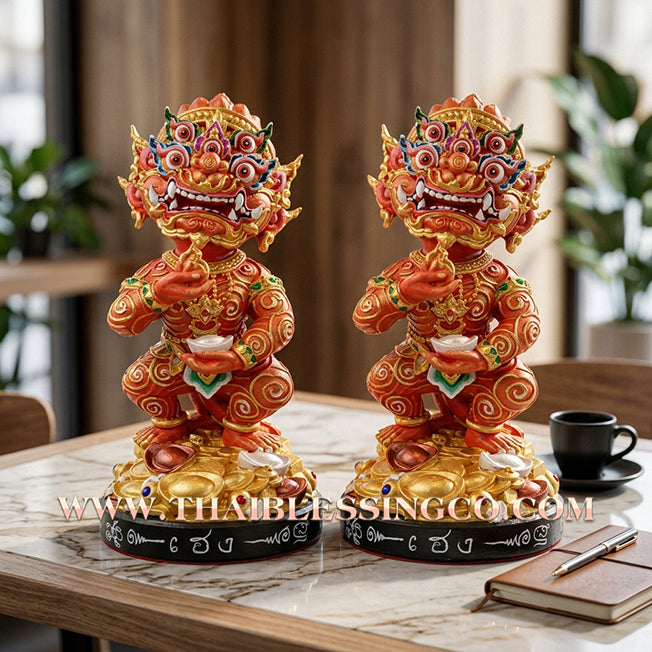 ✨🔥 Sacred Si Hu Ha Ta (The Deity of Great Fortune) – Maha Heng Edition Kruba Kamfan, Wat Ko Choke (2023) – The High-Velocity Engine for Extraordinary Wealth, Sovereign Aura, and Absolute Victory!