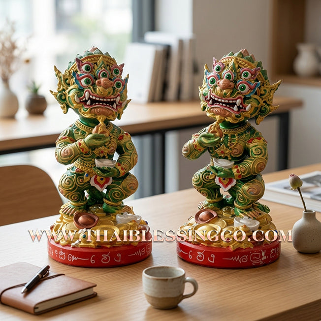 ✨🔥 Sacred Si Hu Ha Ta (The Deity of Great Fortune) – Maha Heng Edition Kruba Kamfan, Wat Ko Choke (2023) – The High-Velocity Engine for Extraordinary Wealth, Sovereign Aura, and Absolute Victory!