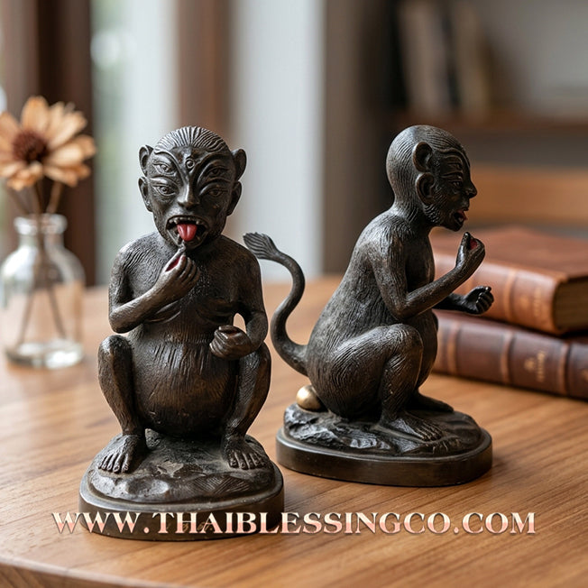 🔥 Sacred "Si Hu Ha Ta" (The Deity of Infinite Wealth) – Samrit Bronze Edition: Wat Phra Bat Huay Tom (2011) – The Timeless Engine for Sovereign Abundance, Commercial Victory, and Massive Fortune!