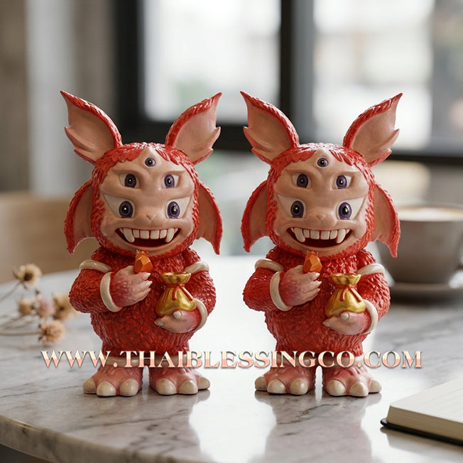 🔥 Sacred "Si Hu Ha Ta" (The Deity of Instant Fortune) – Ruay Than Tee Edition: Kruba Chaiya Pataphi, Doi Duang Kaew Sapphanyu (2025) – The High-Velocity Engine for Immediate Wealth, Magnetic Attraction, and Sovereign Command!