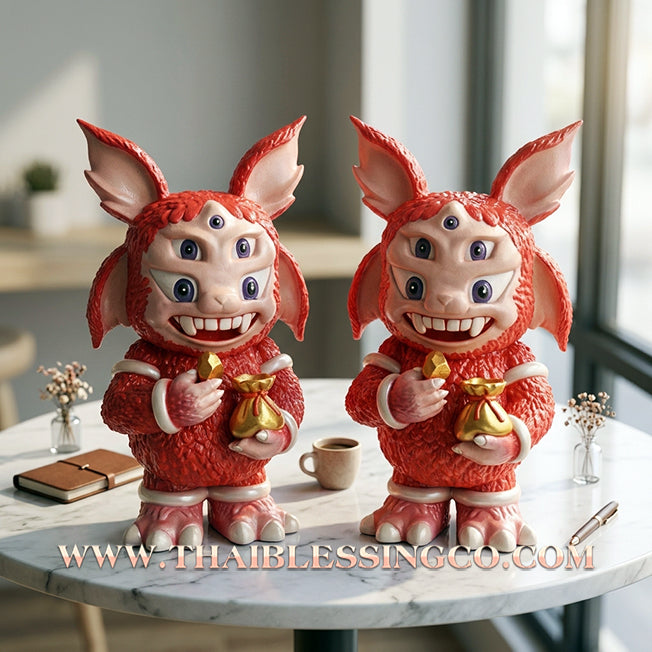 🔥 Sacred "Si Hu Ha Ta" (The Deity of Instant Fortune) – Ruay Than Tee Edition: Kruba Chaiya Pataphi, Doi Duang Kaew Sapphanyu (2025) – The High-Velocity Engine for Immediate Wealth, Magnetic Attraction, and Sovereign Command!