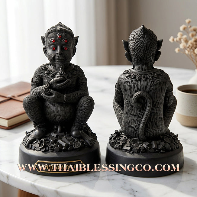 🔥 Sacred "Si Hu Ha Ta" (The Deity of Miraculous Fortune) – Mystical Mineral Ore Edition: Kruba Nuea Rit, Wat Tha Nak (2018) – The Primal Engine for Extreme Wealth, Sovereign Authority, and Unstoppable Prosperity!