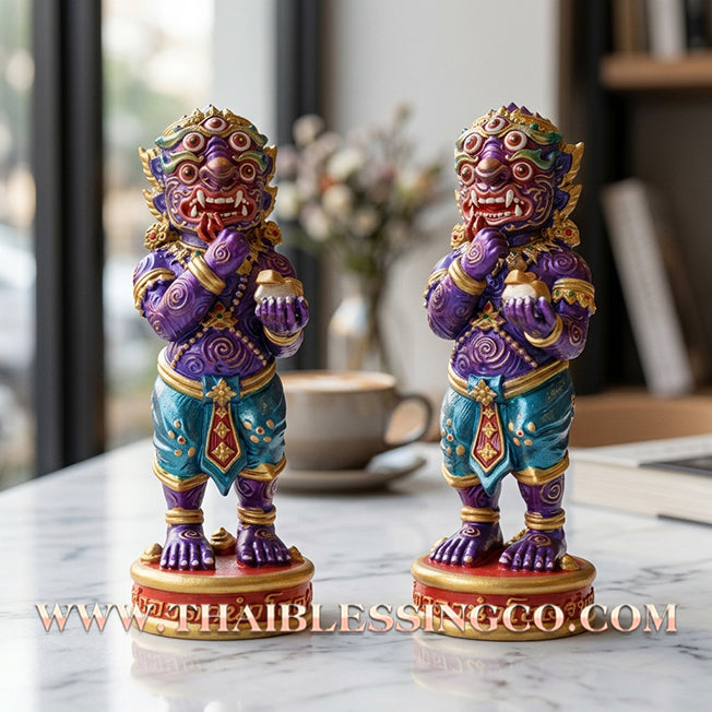 ✨🔥 Sacred "Si Hu Ha Ta" (The Deity of Miraculous Fortune) – Ruay Charoen Edition: Kruba Boonyang, Wat Huay Nam Un (2024) – The Supreme Engine for Prosperous Wealth, Sovereign Authority, and Absolute Protection!