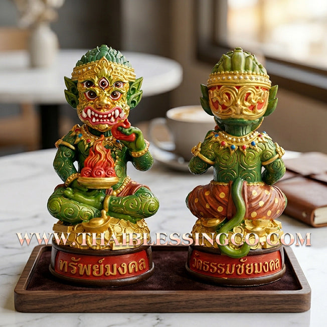✨🔥 Sacred "Si Hu Ha Ta" (The Deity of Miraculous Fortune) – Sub Mongkol Edition: Phra Khru Palat Thanaphat, Wat Thammachai Mongkol (2025) – The Divine Engine for Imperial Wealth, Sovereign Power, and Absolute Protection!