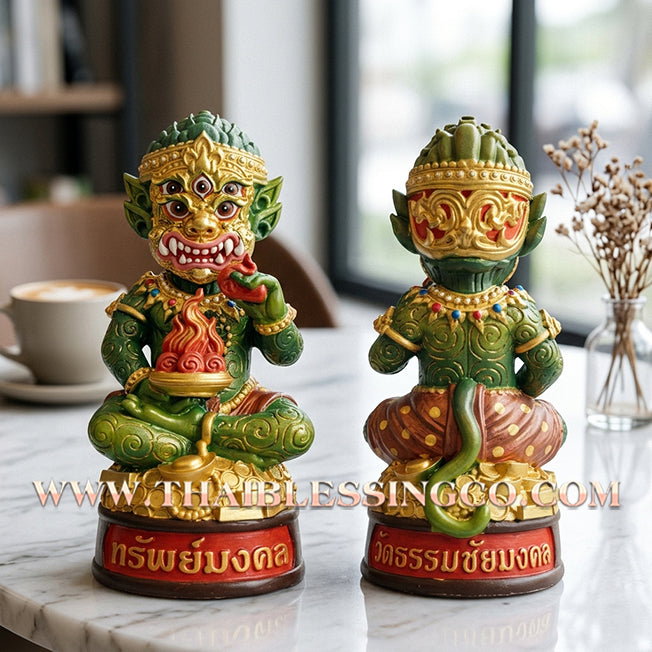 ✨🔥 Sacred "Si Hu Ha Ta" (The Deity of Miraculous Fortune) – Sub Mongkol Edition: Phra Khru Palat Thanaphat, Wat Thammachai Mongkol (2025) – The Divine Engine for Imperial Wealth, Sovereign Power, and Absolute Protection!
