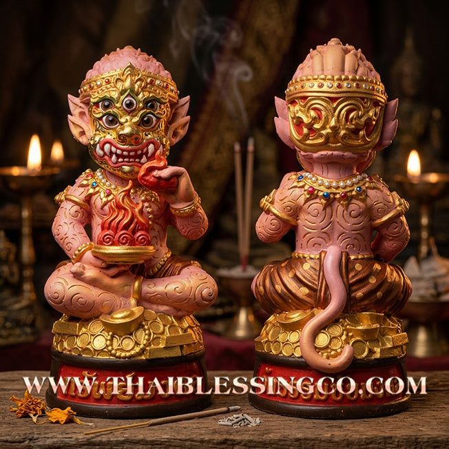 ✨🔥 Sacred "Si Hu Ha Ta" (The Deity of Miraculous Fortune) – Sub Mongkol Edition: Phra Khru Palat Thanaphat, Wat Thammachai Mongkol (2025) – The Divine Engine for Imperial Wealth, Sovereign Power, and Absolute Protection!