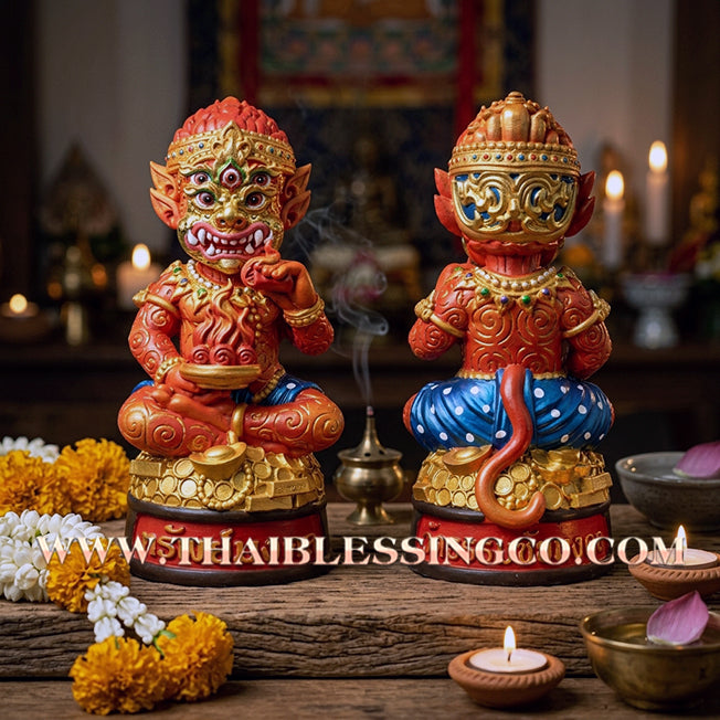 ✨🔥 Sacred "Si Hu Ha Ta" (The Deity of Miraculous Fortune) – Sub Mongkol Edition: Phra Khru Palat Thanaphat, Wat Thammachai Mongkol (2025) – The Divine Engine for Imperial Wealth, Sovereign Power, and Absolute Protection!