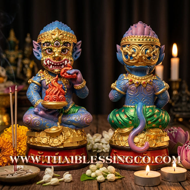 ✨🔥 Sacred "Si Hu Ha Ta" (The Deity of Miraculous Fortune) – Sub Mongkol Edition: Phra Khru Palat Thanaphat, Wat Thammachai Mongkol (2025) – The Divine Engine for Imperial Wealth, Sovereign Power, and Absolute Protection!