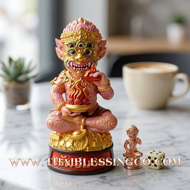✨🔥 Sacred "Si Hu Ha Ta" (The Deity of Miraculous Fortune) – Sub Mongkol Edition: Phra Khru Palat Thanaphat, Wat Thammachai Mongkol (2025) – The Divine Engine for Imperial Wealth, Sovereign Power, and Absolute Protection!