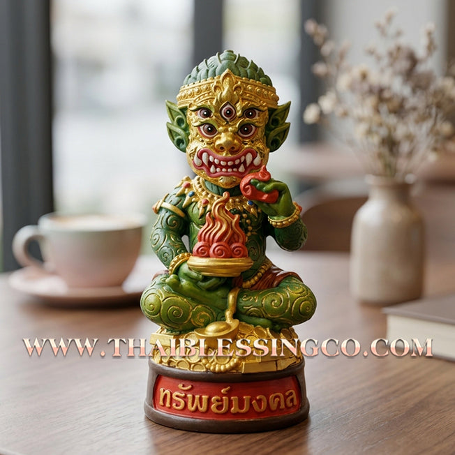 ✨🔥 Sacred "Si Hu Ha Ta" (The Deity of Miraculous Fortune) – Sub Mongkol Edition: Phra Khru Palat Thanaphat, Wat Thammachai Mongkol (2025) – The Divine Engine for Imperial Wealth, Sovereign Power, and Absolute Protection!
