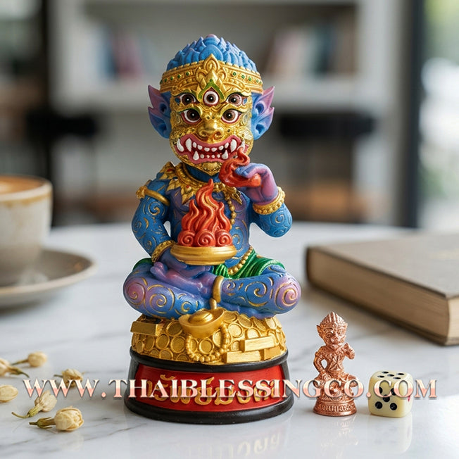 ✨🔥 Sacred "Si Hu Ha Ta" (The Deity of Miraculous Fortune) – Sub Mongkol Edition: Phra Khru Palat Thanaphat, Wat Thammachai Mongkol (2025) – The Divine Engine for Imperial Wealth, Sovereign Power, and Absolute Protection!